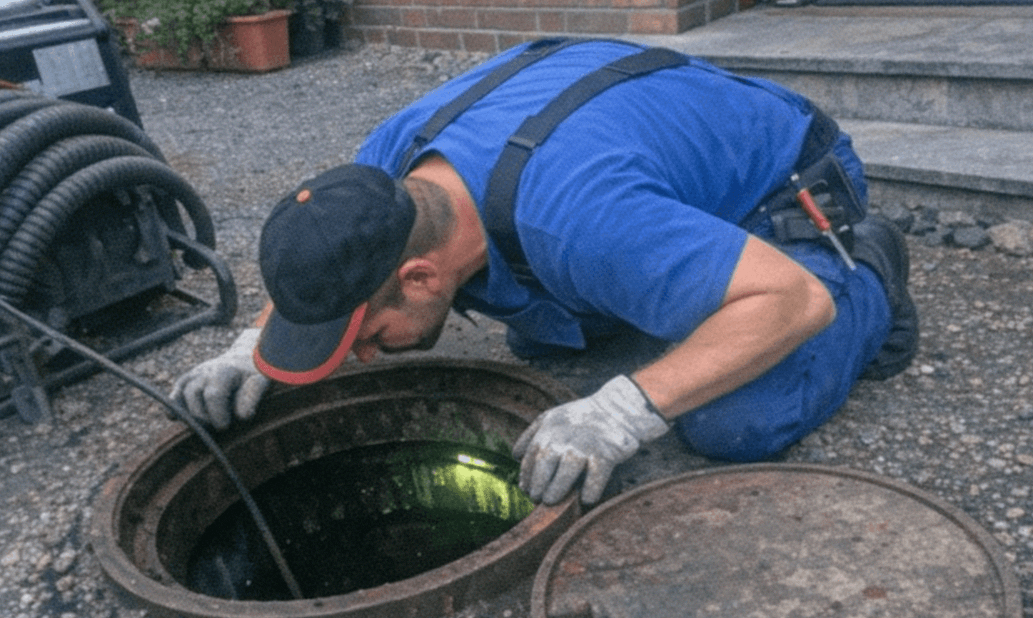 Kanalsanierung Baustelle Gostenhof